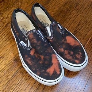 Womens platform custom vans
